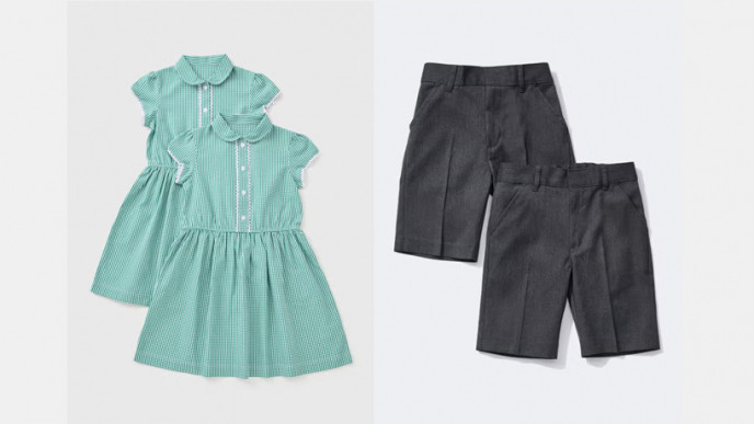 20% Off Gingham School Dresses & School Shorts @ Matalan