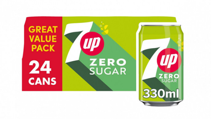 7UP Zero Lemon & Lime Cans 24 x 330ml £7.11 @ Amazon