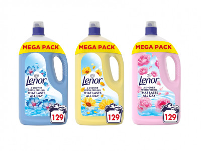 Lenor Fabric Conditioner 129 Washes £6.65